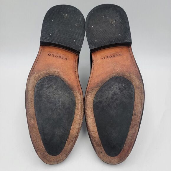 Nisolo Black Leather Slip-on Chelsea‎ Boots Men’s Size 9 Everyday Shoes Mens main image 5